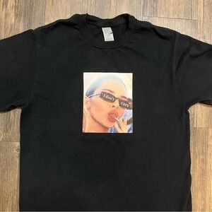 Kendall Jenner Custom Black Tee Shirt Size S